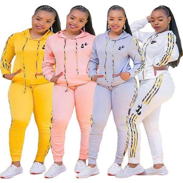 2022 brand women letter tracksuits winter fall 2 piece set casual hoodies pants hooded pullover sports suit fashion long sleeve outfits dhl, Gray
2022 brand women letter tracksuits winter fall 2 piece set casual hoodies pants hooded pullover sports suit fashion long sleeve outfits dhl, Gray