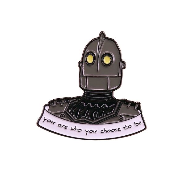 the iron giant you are who you choose to be enamel brooch pins badge lapel pins alloy metal fashion jewelry accessories gifts, Blue
the iron giant you are who you choose to be enamel brooch pins badge lapel pins alloy metal fashion jewelry accessories gifts, Blue