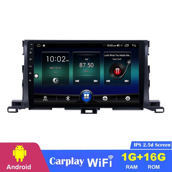 10.1 inch player car dvd hd touch screen android audio for toyota highlander-2015 with mp5/fm/mp4/usb/aux/bt
10.1 inch player car dvd hd touch screen android audio for toyota highlander-2015 with mp5/fm/mp4/usb/aux/bt