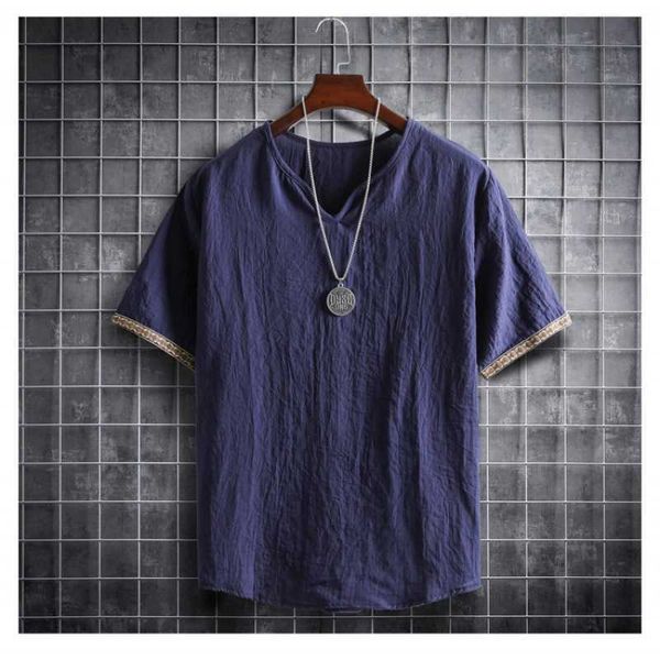shirts men clothing tshirt casual cotton linen summer tees solid fashion vintage ethnic style loose and comfortable clothes, White;black 
shirts men clothing tshirt casual cotton linen summer tees solid fashion vintage ethnic style loose and comfortable clothes, White;black