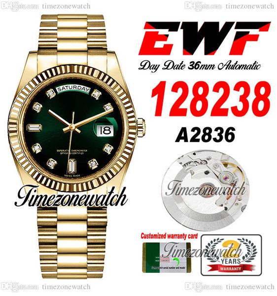 ewf daydate 36mm 128238 a2836 automatic mens watch yellow gold green dial diamonds markers oystersteel bracelet same serial card super editi, Slivery;brown
ewf daydate 36mm 128238 a2836 automatic mens watch yellow gold green dial diamonds markers oystersteel bracelet same serial card super editi, Slivery;brown
