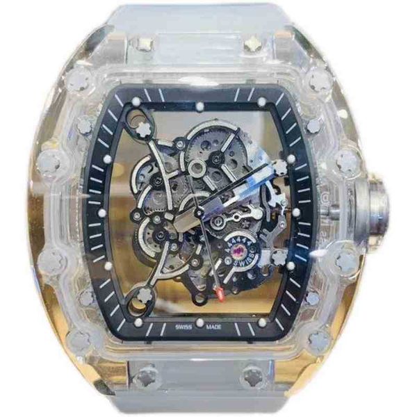 transparent mens richa milles watch fully automatic mechanical hollow out fashion luminous personality wine barrel tape neqn, Slivery;golden
transparent mens richa milles watch fully automatic mechanical hollow out fashion luminous personality wine barrel tape neqn, Slivery;golden