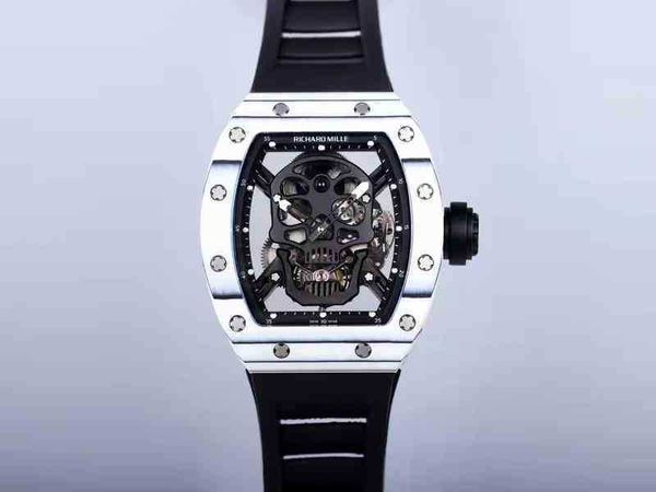 luxury mens mechanical watch richa milles zuar mechanical rm52-01 real tourbillon skull r wine barrel siwss movement wrist 1h48, Slivery;golden
luxury mens mechanical watch richa milles zuar mechanical rm52-01 real tourbillon skull r wine barrel siwss movement wrist 1h48, Slivery;golden