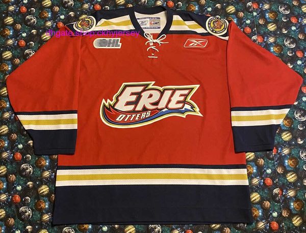 new chl stitched erie otters anniversary hockey jersey mens kids throwback jerseys, Black
new chl stitched erie otters anniversary hockey jersey mens kids throwback jerseys, Black