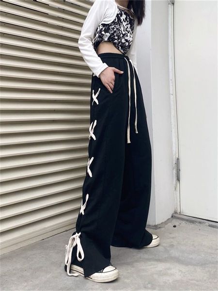 women s pants s qweek harajuku jogging sweatpant streetwear hip hop punk baggy track pants oversized high street wide leg sports trousers 22, Black;white
women s pants s qweek harajuku jogging sweatpant streetwear hip hop punk baggy track pants oversized high street wide leg sports trousers 22, Black;white