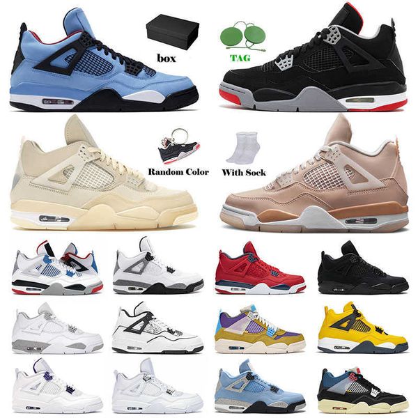 with box jumpman 4 4s vi men women basketball shoes sail infrared diy cactus jack black cat white what the university blue sports sneakers
with box jumpman 4 4s vi men women basketball shoes sail infrared diy cactus jack black cat white what the university blue sports sneakers