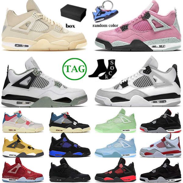 with box 2022 new jumpman 4 4s iv designer basketball shoes j4 blue thunder sea sb bred cactus jack pink purple military black cat
with box 2022 new jumpman 4 4s iv designer basketball shoes j4 blue thunder sea sb bred cactus jack pink purple military black cat