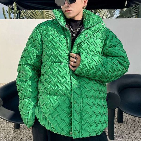 popular mens goose down jacket green woven cardigan coat designer jackets men winter loose thick coats, Black
popular mens goose down jacket green woven cardigan coat designer jackets men winter loose thick coats, Black