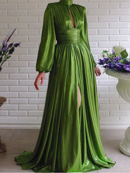 party dresses mandylandy women elegant autumn long evening dress fashion long lantern sleeve stand collar hollow out corset slit dress t2209, White;black
party dresses mandylandy women elegant autumn long evening dress fashion long lantern sleeve stand collar hollow out corset slit dress t2209, White;black