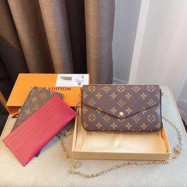 shopping bags 2022 spring and autumn classic printed women's bag three piece one shoulder chain envelope bag small crossbody bag large
shopping bags 2022 spring and autumn classic printed women's bag three piece one shoulder chain envelope bag small crossbody bag large