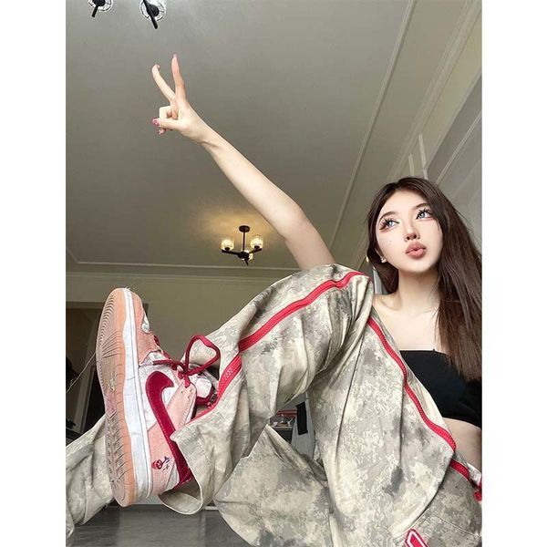 women s pants s retro camouflage overalls men and women brand loose multi pocket straight leg high street couple casual 220930, Black;white
women s pants s retro camouflage overalls men and women brand loose multi pocket straight leg high street couple casual 220930, Black;white