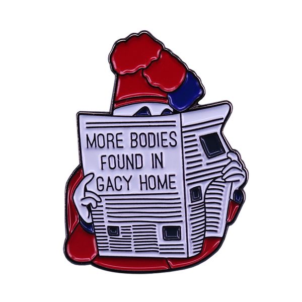 john wayne gacy as pogo the clown brooch illinois serial killer pin horror decor, Blue
john wayne gacy as pogo the clown brooch illinois serial killer pin horror decor, Blue