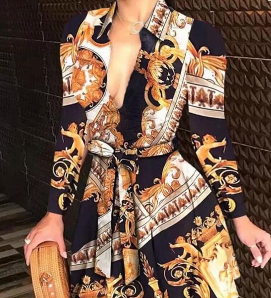 2022 women casual dresses for designer luxury new chain long-sleeved v-neck lace fashion print dress ins tide, Black;gray
2022 women casual dresses for designer luxury new chain long-sleeved v-neck lace fashion print dress ins tide, Black;gray