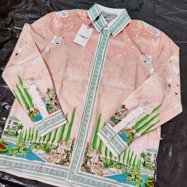 casa mens casual shirts casablanc silk long sleeve designer t shirt man hawaiian print hip hop loose lapel cardigan tshirt style v8q9, White;black
casa mens casual shirts casablanc silk long sleeve designer t shirt man hawaiian print hip hop loose lapel cardigan tshirt style v8q9, White;black