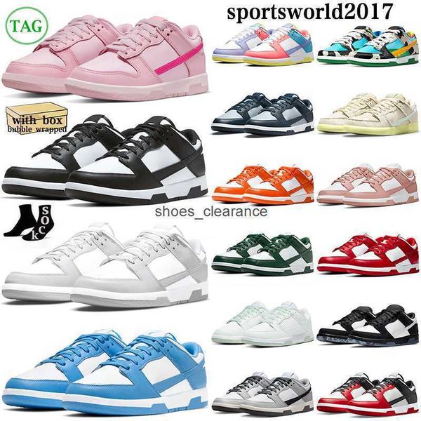 Image of Casual Shoes Mens Trainers Designer Sneakers Triple Pink White Black Unc Grey Fog Team Green Syracuse Sail Womens Outdoor With Panda Men