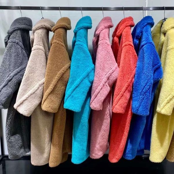 mx designer woolen coat women mid-length lamb velvet cardigan windbreaker thickened wool jacket fashion warm coats womens clothing, Black
mx designer woolen coat women mid-length lamb velvet cardigan windbreaker thickened wool jacket fashion warm coats womens clothing, Black