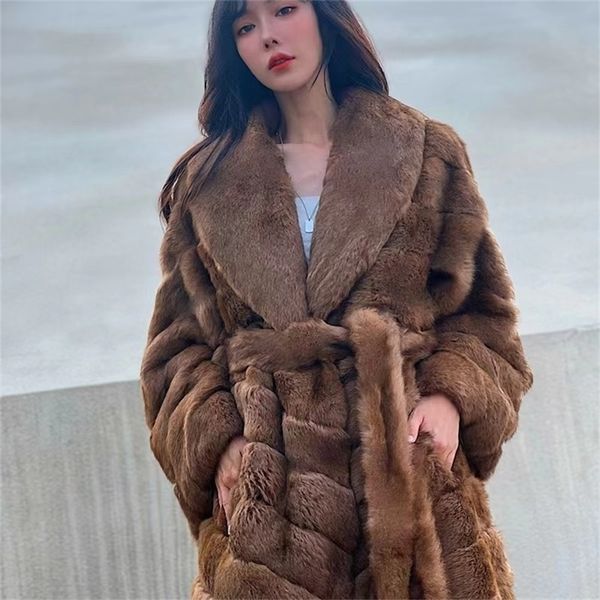 womens fur faux women real rabbit coats with natural whole skin genuine rex long coat winter 220930, Black
womens fur faux women real rabbit coats with natural whole skin genuine rex long coat winter 220930, Black