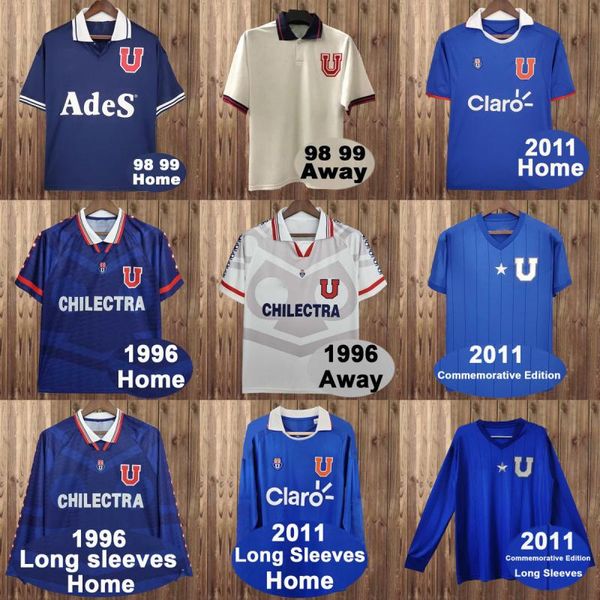 1996 1998 1999 11 12 retro universidad de chile soccer jerseys home blue classic 2011 2012 hazlel e.vargas ch.aranguiz diaz vintage football, Black
1996 1998 1999 11 12 retro universidad de chile soccer jerseys home blue classic 2011 2012 hazlel e.vargas ch.aranguiz diaz vintage football, Black