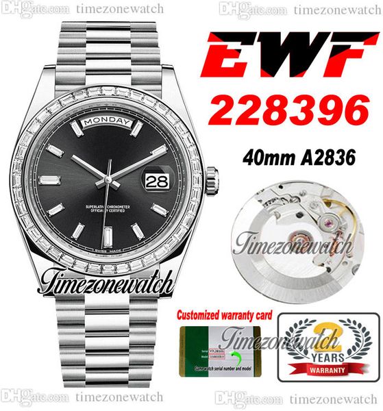 ewf v2 daydate 228396 a2836 automatic mens watch 40 diamonds bezel black baguette diamond dial president bracelet same serial card super edi, Slivery;brown
ewf v2 daydate 228396 a2836 automatic mens watch 40 diamonds bezel black baguette diamond dial president bracelet same serial card super edi, Slivery;brown