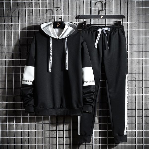 men's tracksuits tracksuit men hooded jogging sports suit sweatshirt outfit spring autumn mens sets sportswear male hoodiepants 2pcs se, Gray
men's tracksuits tracksuit men hooded jogging sports suit sweatshirt outfit spring autumn mens sets sportswear male hoodiepants 2pcs se, Gray