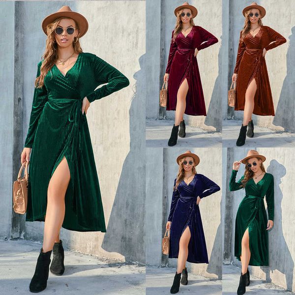 party dresses mandylandy women autumn winter velvet flannel ribbed bandage evening dress fashion casual long sleeve v neck belt slit dress t, White;black
party dresses mandylandy women autumn winter velvet flannel ribbed bandage evening dress fashion casual long sleeve v neck belt slit dress t, White;black