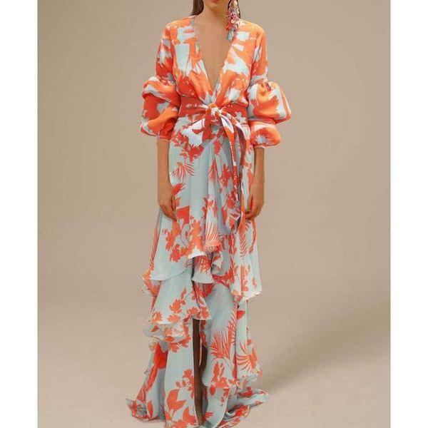 party dresses wepbel 2022 bohe dress women long sleeve fashion print holiday dresses deep v-neck irregular party bohemian maxi dress t220930, White;black
party dresses wepbel 2022 bohe dress women long sleeve fashion print holiday dresses deep v-neck irregular party bohemian maxi dress t220930, White;black