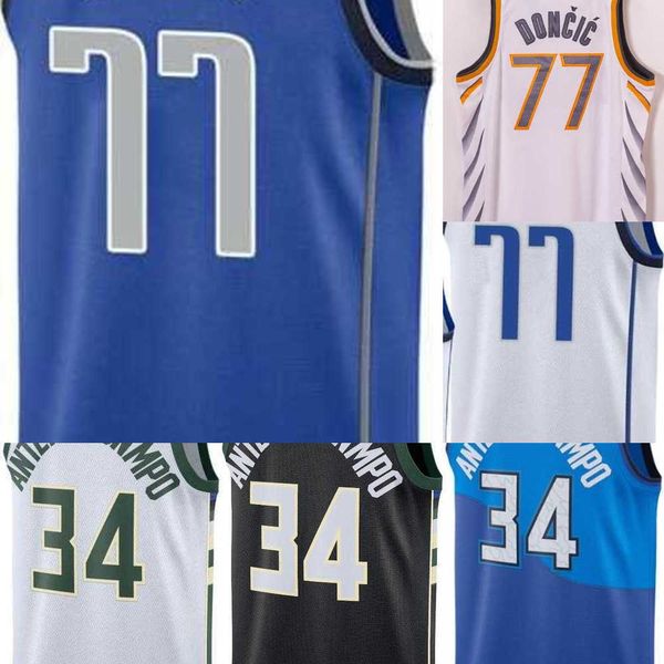 luka mens 77 doncic giannis 34 antetokounmpo basketball jersey black bule white shirt stitched, Black;red
luka mens 77 doncic giannis 34 antetokounmpo basketball jersey black bule white shirt stitched, Black;red