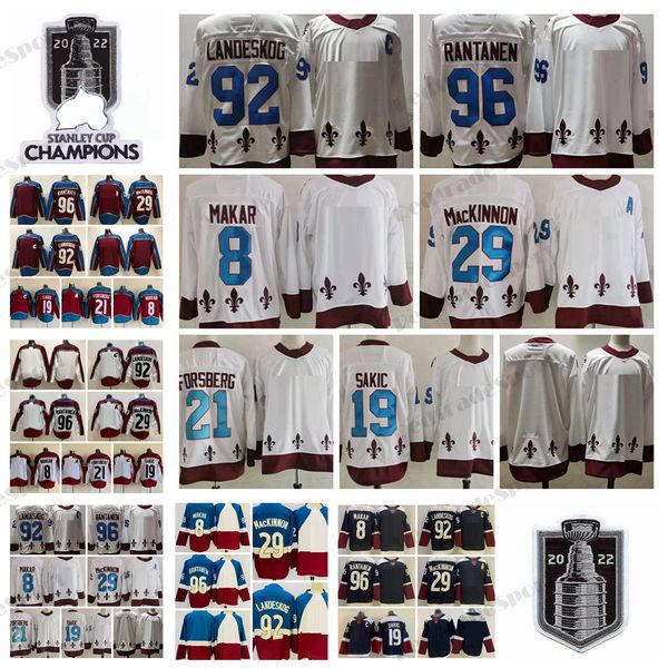 2022 stanley cup champions 96 mikko rantanen hockey jerseys 8 cale makar 29 nathan mackinnon 92 gabriel landeskog joe sakic peter forsberg, Black
2022 stanley cup champions 96 mikko rantanen hockey jerseys 8 cale makar 29 nathan mackinnon 92 gabriel landeskog joe sakic peter forsberg, Black