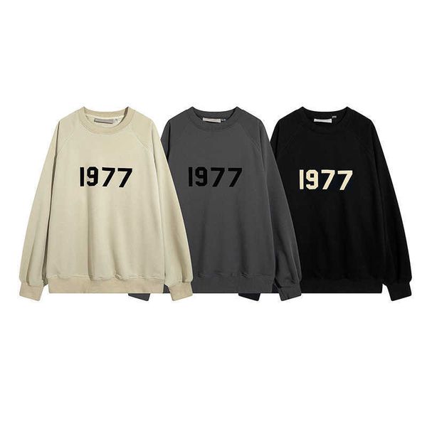men's hoodies & season digital flocking printing cotton terry round neck sweater fashion brand, Black
men's hoodies & season digital flocking printing cotton terry round neck sweater fashion brand, Black