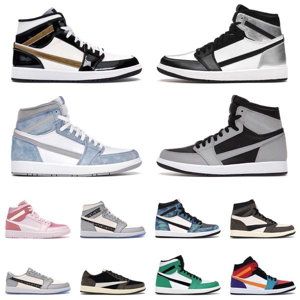 1 1s retro mens basketball shoes sneakers chicago reimagined bred patent dark mocha pine green rebellionaire grey fog fearless obsidian men
1 1s retro mens basketball shoes sneakers chicago reimagined bred patent dark mocha pine green rebellionaire grey fog fearless obsidian men