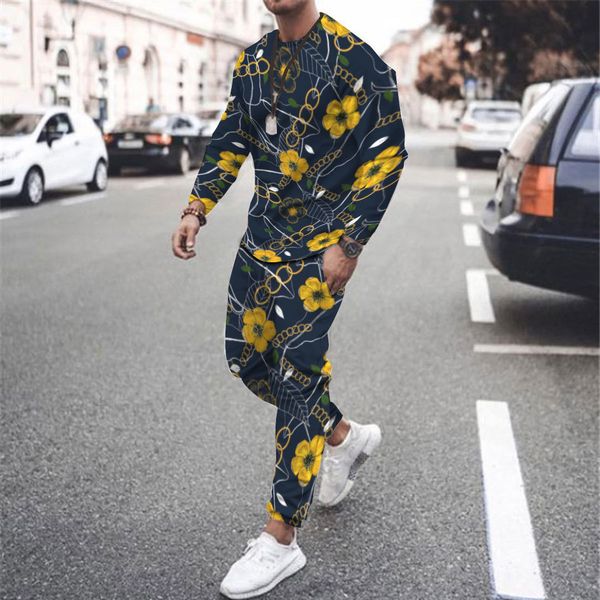 men's tracksuits men's activewear 2 piece 3d flowers printed men's set long sleeve tshirt pants set fashion casual street spo, Gray
men's tracksuits men's activewear 2 piece 3d flowers printed men's set long sleeve tshirt pants set fashion casual street spo, Gray