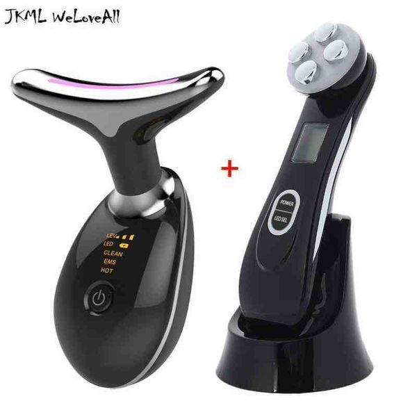 facial mesotherapy electroporation rf radio frequency led pn lifting tighten wrinkle removal skin care face neck massager 220516
facial mesotherapy electroporation rf radio frequency led pn lifting tighten wrinkle removal skin care face neck massager 220516