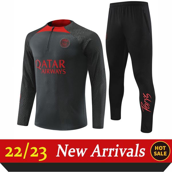 2022-2023 men's tracksuits paris survetement 2023 chandal futbol football jackets soccer hoodie tracksuit size xxl p s g suit color whi, Gray
2022-2023 men's tracksuits paris survetement 2023 chandal futbol football jackets soccer hoodie tracksuit size xxl p s g suit color whi, Gray