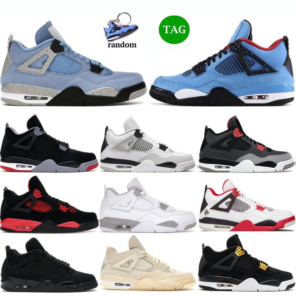 4 4s basketball shoes for men women 4s sneaker military black cat sail red thunder blue cool grey wite oreo mens sports sneakers eur 36-47
4 4s basketball shoes for men women 4s sneaker military black cat sail red thunder blue cool grey wite oreo mens sports sneakers eur 36-47