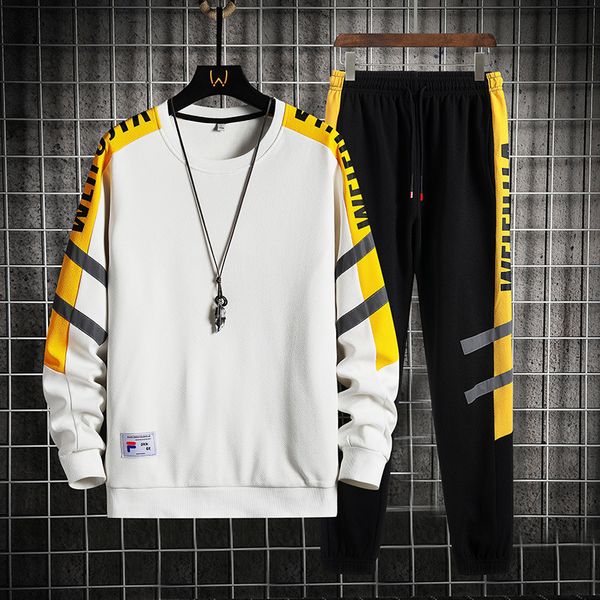 men's tracksuits fashion men's tracksuits autumn mens set round neck sweatshirts and sweatpants two pieces suit streetwear outfit, Gray
men's tracksuits fashion men's tracksuits autumn mens set round neck sweatshirts and sweatpants two pieces suit streetwear outfit, Gray