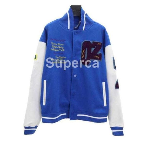 vuieeon jackets flocking leather sleeves louts baseball coat uniform luxury jacket high single breasted warm jackets couples women men ganx, Black;brown
vuieeon jackets flocking leather sleeves louts baseball coat uniform luxury jacket high single breasted warm jackets couples women men ganx, Black;brown