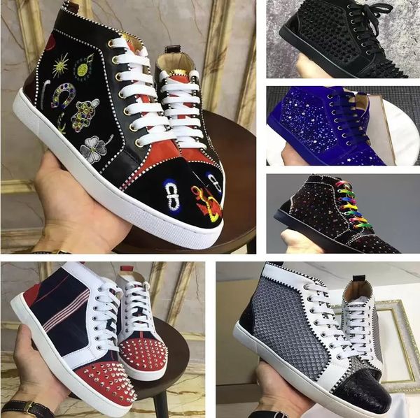 new designer red bottoms casual shoes slip-on roller boat mens womens suede spike crystal leather sport sneakers box dust bag 36-46, Black
new designer red bottoms casual shoes slip-on roller boat mens womens suede spike crystal leather sport sneakers box dust bag 36-46, Black
