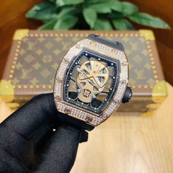 multi-function superclone watches wristwatch designer richa milles mens fully automatic mechanical watch hollowed out with diamond all over, Slivery;golden
multi-function superclone watches wristwatch designer richa milles mens fully automatic mechanical watch hollowed out with diamond all over, Slivery;golden