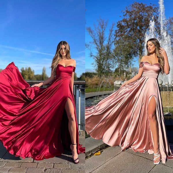 party dresses mandylandy women elegant satin mermaid evening dress fashion off shoulder high waist corset halter slit party formal dress t22, White;black
party dresses mandylandy women elegant satin mermaid evening dress fashion off shoulder high waist corset halter slit party formal dress t22, White;black