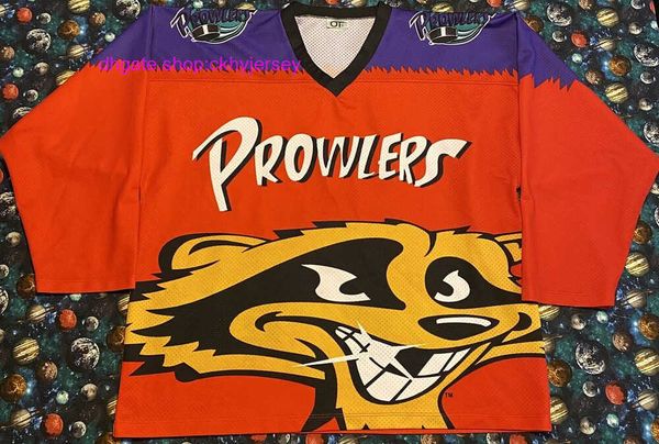 new stitched rare retro ot sports shl lakeland prowlers hockey jersey mens kids throwback jerseys, Black
new stitched rare retro ot sports shl lakeland prowlers hockey jersey mens kids throwback jerseys, Black