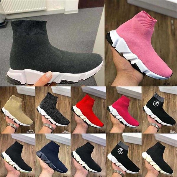 kids girls new paris speed boots trainers knit sock shoe original luxury designer mens womens sneakers childrens high qu277f278z, Black
kids girls new paris speed boots trainers knit sock shoe original luxury designer mens womens sneakers childrens high qu277f278z, Black