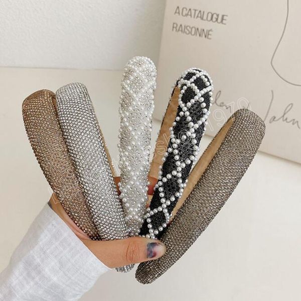 fashion women headband shining rhinestone paved hairband wide side turban luxurious headwear hair accessories, Slivery;white
fashion women headband shining rhinestone paved hairband wide side turban luxurious headwear hair accessories, Slivery;white