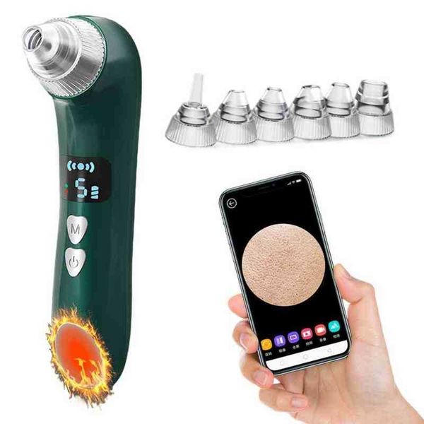 3 level face vacuum suck blackheads acne t zone nose clean beauty instrument blackhead remover visualization 6 head 220516
3 level face vacuum suck blackheads acne t zone nose clean beauty instrument blackhead remover visualization 6 head 220516