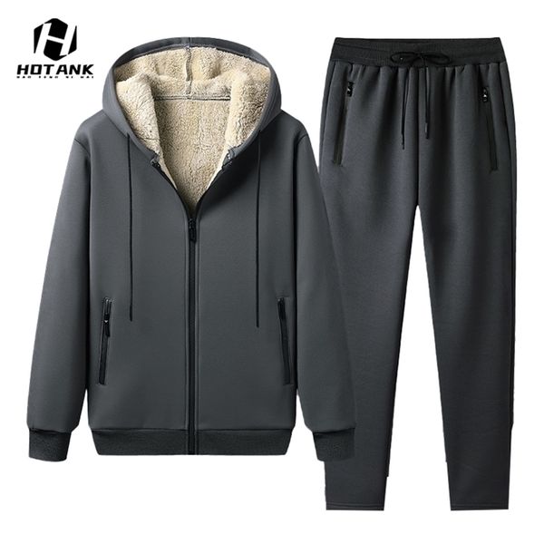 mens tracksuits men winter fleece sets thicken warm sports suit tracksuit hooded sportswear zipper hoodiespants 2 pieces set casual male 220, Gray
mens tracksuits men winter fleece sets thicken warm sports suit tracksuit hooded sportswear zipper hoodiespants 2 pieces set casual male 220, Gray