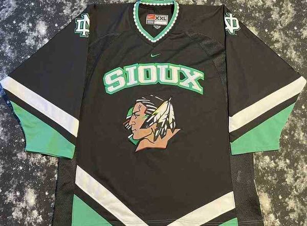 new rare stitched retro north dakota fighting sioux hockey jersey mens kids throwback jerseys, Black
new rare stitched retro north dakota fighting sioux hockey jersey mens kids throwback jerseys, Black