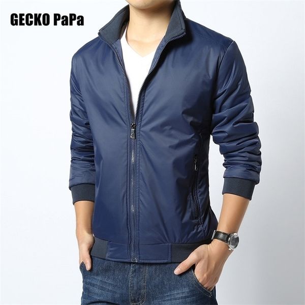 mens jackets autumn winter men casual zipper outwear windbreaker business coats male clothes 220930, Black;brown
mens jackets autumn winter men casual zipper outwear windbreaker business coats male clothes 220930, Black;brown