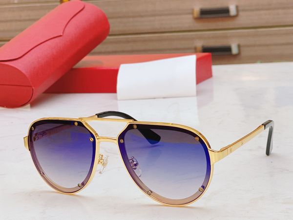 luxury designer sunglasses for men mens sunglasses for women woman rivets design eyewear golden frame uv400 gradient blue protection lenses, White;black
luxury designer sunglasses for men mens sunglasses for women woman rivets design eyewear golden frame uv400 gradient blue protection lenses, White;black