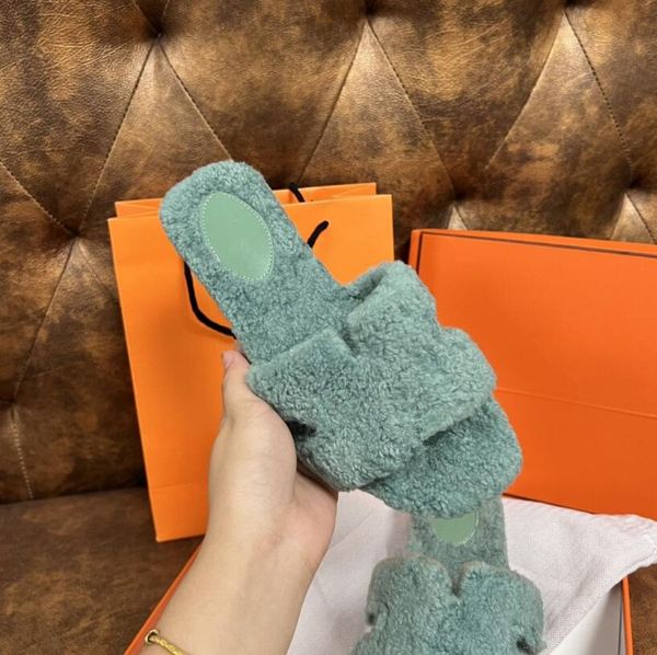 luxury designer ladies sandals women wools slippers winter warm fur slipper wool slides overlapping house outside hollow sandals size 35-42, Black
luxury designer ladies sandals women wools slippers winter warm fur slipper wool slides overlapping house outside hollow sandals size 35-42, Black