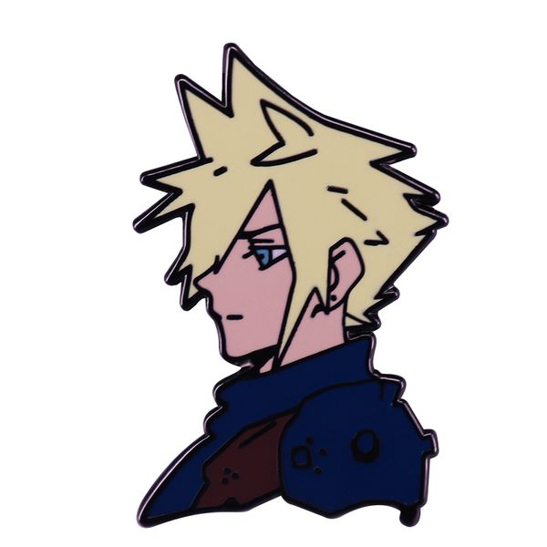 cloud strife brooch i pity you you just don't get it at all there's not a thing i don't cherish, Blue
cloud strife brooch i pity you you just don't get it at all there's not a thing i don't cherish, Blue