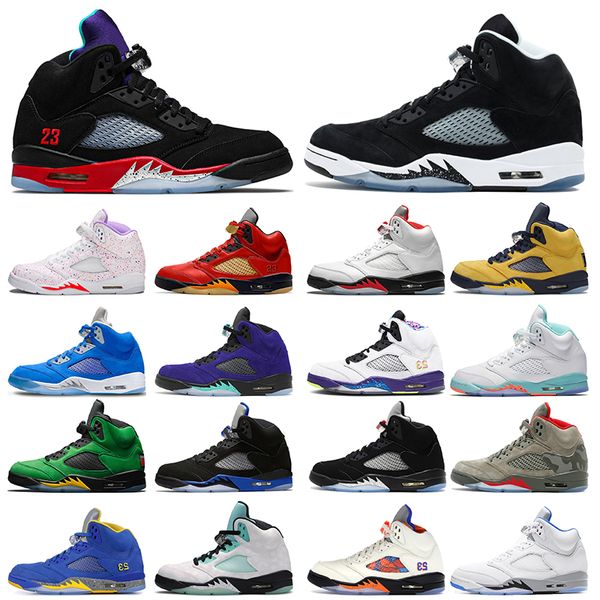 jumpman 5 5s basketball shoes mens womens oreo black metallic green bean fire red unc hyper royal 3 sports trainers sneakers
jumpman 5 5s basketball shoes mens womens oreo black metallic green bean fire red unc hyper royal 3 sports trainers sneakers